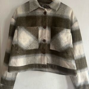 Kut from the Kloth Green Utility Jacket